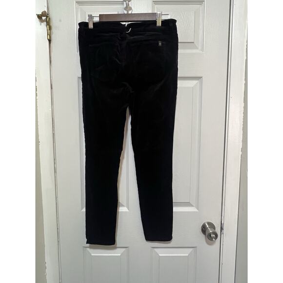 Joe's Womens Corduroy Ankle Jeans Size W 29 Black Chelsea Fit Skinny Leg Pockets - Picture 2 of 6